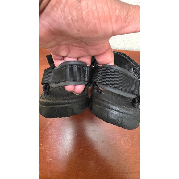 Teva Women's Black Adjustable Strap Hiking Sandals Size 9 - Picture 5 of 8